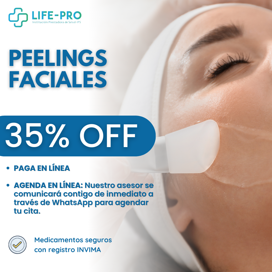 Peelings – Para quitar manchas & imperfecciones del rostro. - Life-Pro