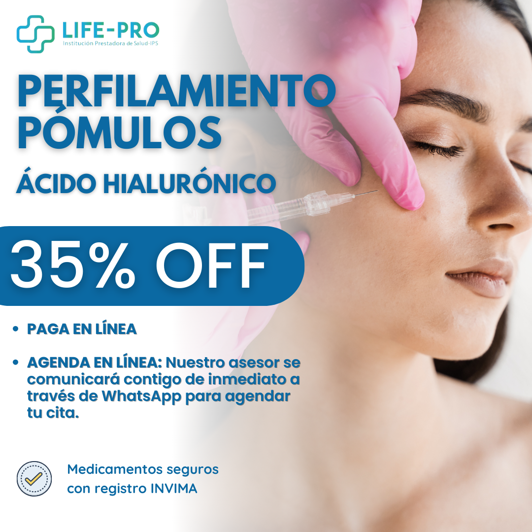 Ácido Hialurónico – Pómulos - Life-Pro