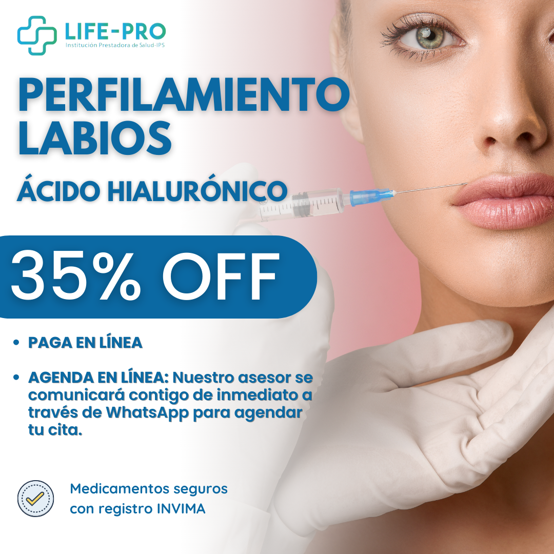 Ácido Hialurónico – Labios - Life-Pro